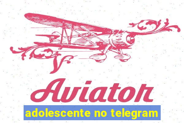 adolescente no telegram